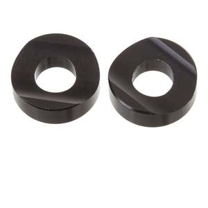 Tyres Tubes Wheels: DRC RIM LOCK SPACERS 2PCS BLACK
