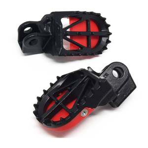 Parts: DRC Motard Foot Pegs CRMO Suzuki DRZ400R/S/SM / RMX-250R/S