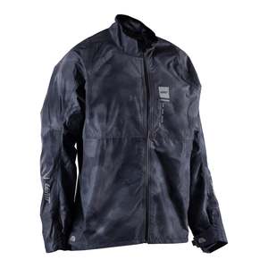 Jackets: Leatt ADV Rain Cover Jacket - Camo Black / Grey