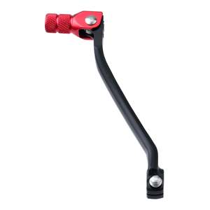 Levers: Zeta Forged Shift Lever - Honda XR250 Models, XR400R, Kawasaki KLX125 - Red