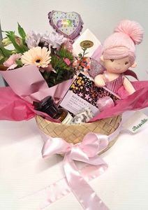 Products: Welcome Baby Gift Basket