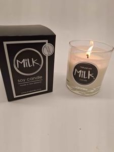 Products: Studio Milk Soy Candle in Glass Tumbler