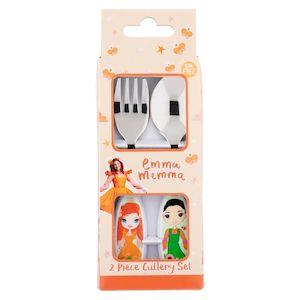 kids: EMMA MEMMA 2 PIECE CUTLERY SET