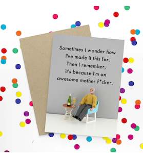 Gift Cards: Card - Awesome Mofo