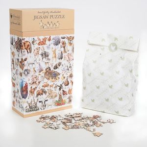 Wrendale Design: Wrendale Design Jigsaw | Farmyard Friends