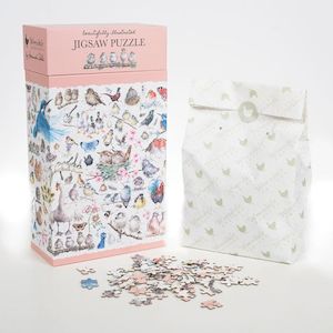 Wrendale Design: 'Garden Birds' Bird Jigsaw Puzzle