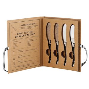 Kitchen: Cardboard Book Set - Charcuterie Spreaders