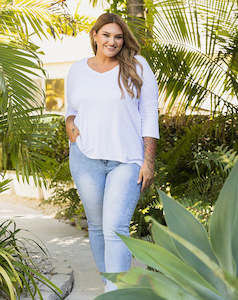 Tops 1: Autumn Tee -White