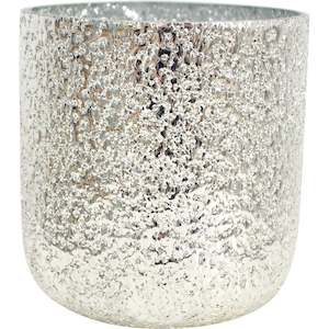 Candle Holders Hurricanes: Votive Gold Shimmer