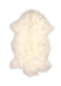 Cushions Throws 1: Tibetan Long Wool • Ivory