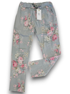 Pants: Grey High Tea Ripped Pants