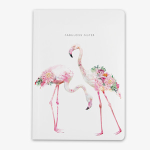 Lola Design: Lola Design Flamingo Notebook