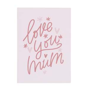 Mothers Day: Mothers Day Love You Card