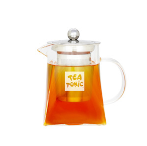 Sweet Collection: TT Square Glass Tea Pot 400ml - 2 Cups