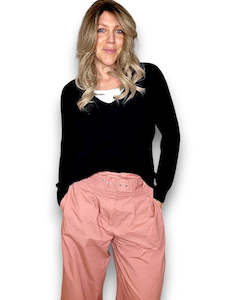 Baby Alpaca/Blend Knit Long Sleeve