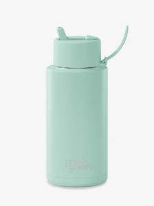 Limited Edition Ceramic Reusable Bottle Peppermint 34oz