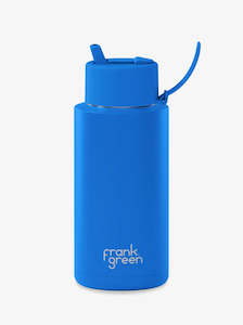 Limited Edition Ceramic Reusable Bottle Blue Lagoon 34oz