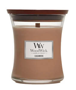 Woodwick Medium Candle - Cashmere