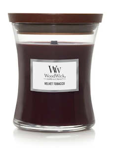 WoodWick Medium - Velvet Tobacco