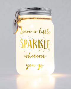 Sparkle Jars | Leave a little sparkle
