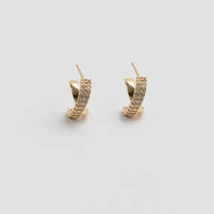 Earrings 1: Bobbie Earrings – Gold