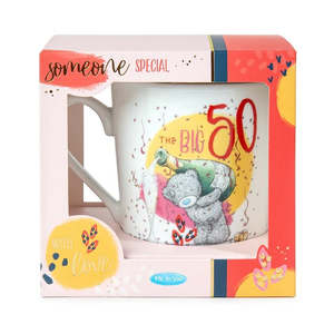 Kitchen 1: Me to You Tatty Teddy 50th Birthday Mug in a Gift Box