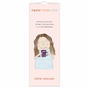 2024 Calendars Diaries: Rosie Made A Thing Slim Calendar 2026