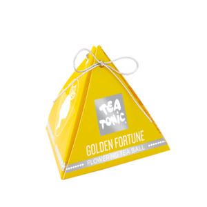 TT GOLDEN FORTUNE TEA BALLS GREEN TEA - 2 PER BOX