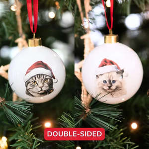 Cats Round Bauble