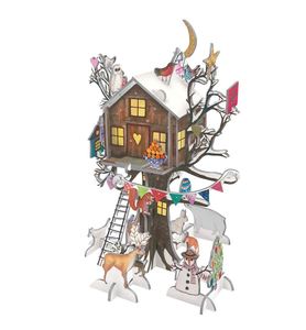 Roger La Borde - Treehouse Blue - Christmas Advent Calendar Pop & Slot