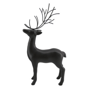 Christmas 2025: Black Standing Reindeer