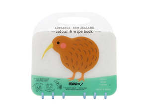 Moana Road Colour & Wipe Book