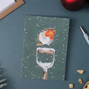 'A Little Red Robin' Robin A6 Paperback Notebook