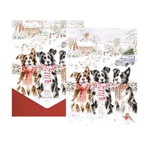 'While Shepherds Watched' Dog Christmas Card Pack
