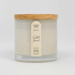 Candles: Vixen & Co Husky Candle | Salted Caramel