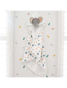 Baby Elephant Hooded Towel