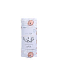 Baby Lion Muslin Wrap