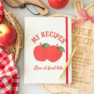 Kitchen 1: My Recipes notebook with pen