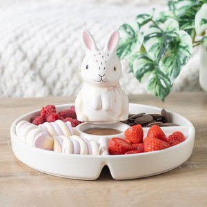 Kitchen 1: Bunny chip & dip snack dish