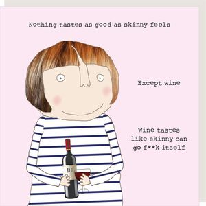 Gift Cards: Rosie Made A Thing - Skinny - Humour Card