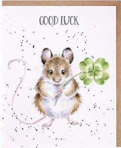 Wrendale Good Luck Mouse