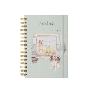 'Paws for a Picnic' Labrador & spaniel notebook