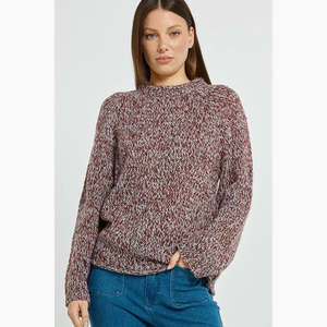 Tops 1: Gracie Sweater - Multi Red