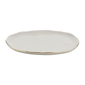 Decor: Ceramic Tray Large Grey