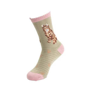 Socks: Wrendale Designs 'Feline Fabulous' Cat Socks