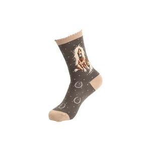 Socks: Wrendale Designs 'Gloria' Horse Socks