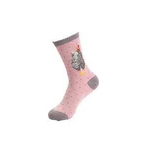 Wrendale Designs 'Curious Hen' Chicken Socks