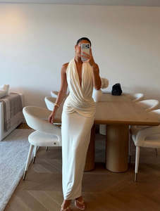 Misha Cabana Cupro Dress