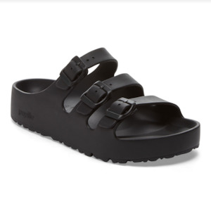 BIRKENSTOCK FLORIDA III FLEX PLATFORM EVA NARROW - BLACK