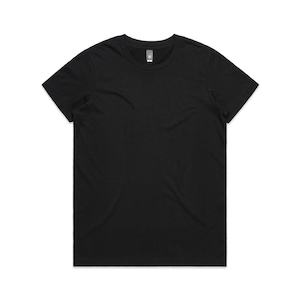 AS COLOUR MAPLE TEE - BLACK
